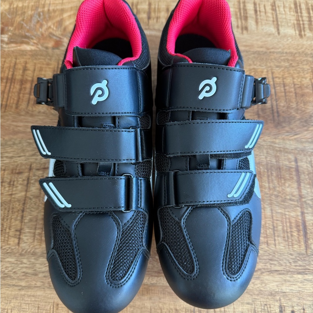Peloton Black Cycling Shoes size 8